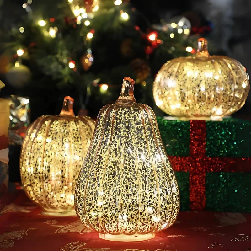 Lumio handgeblazen glazen herfstverlichting