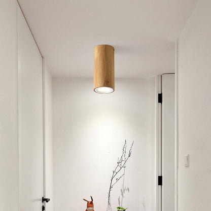 Lumio houten LED plafondlamp