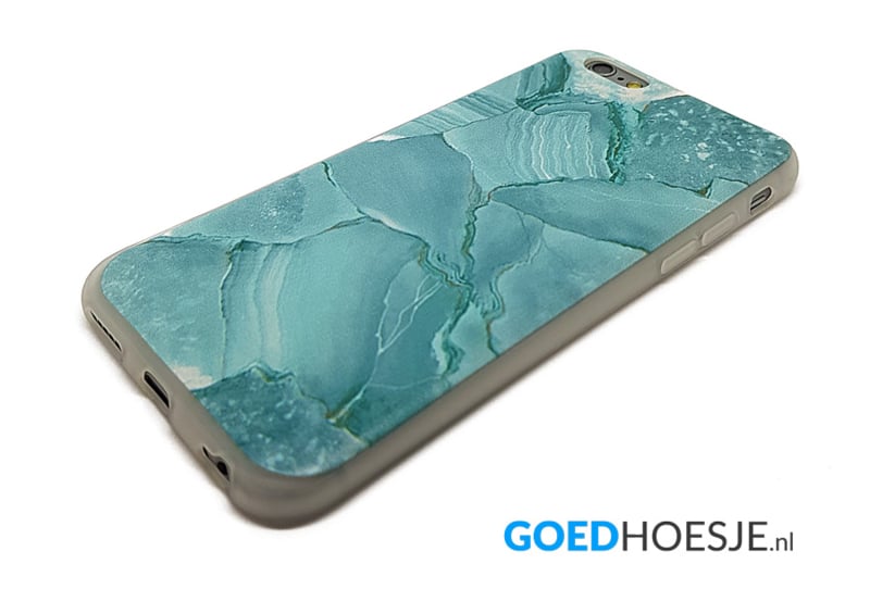 iPhone 6 Plus / 6S Plus TPU Marmer Hoesje
