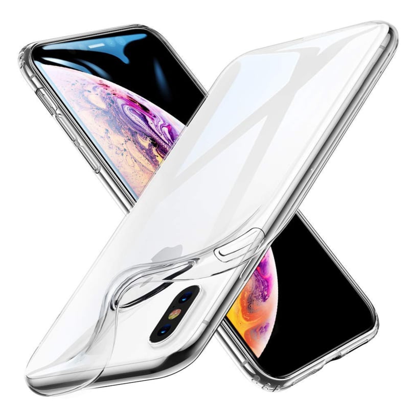 iPhone Xs Max soft TPU transparant hoesje