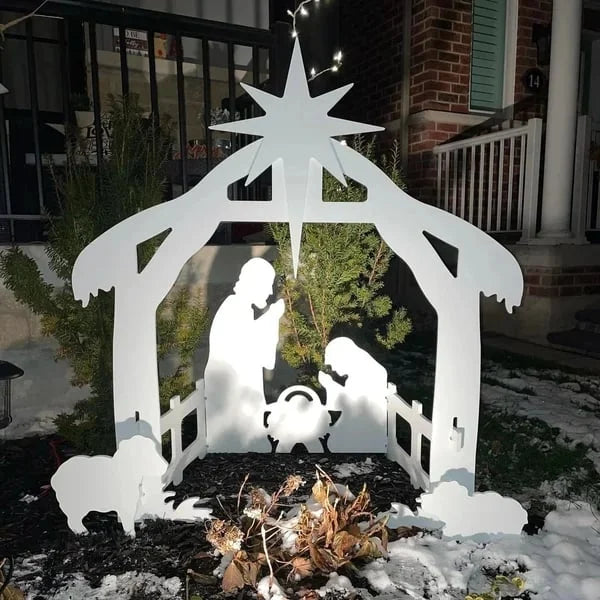 MajesticNativity Weerbestendige Kerststal
