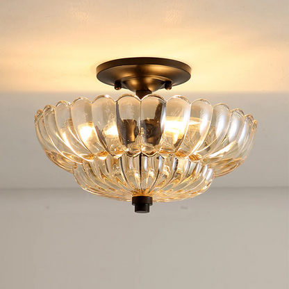 SMD Living vintage glazen plafondlamp