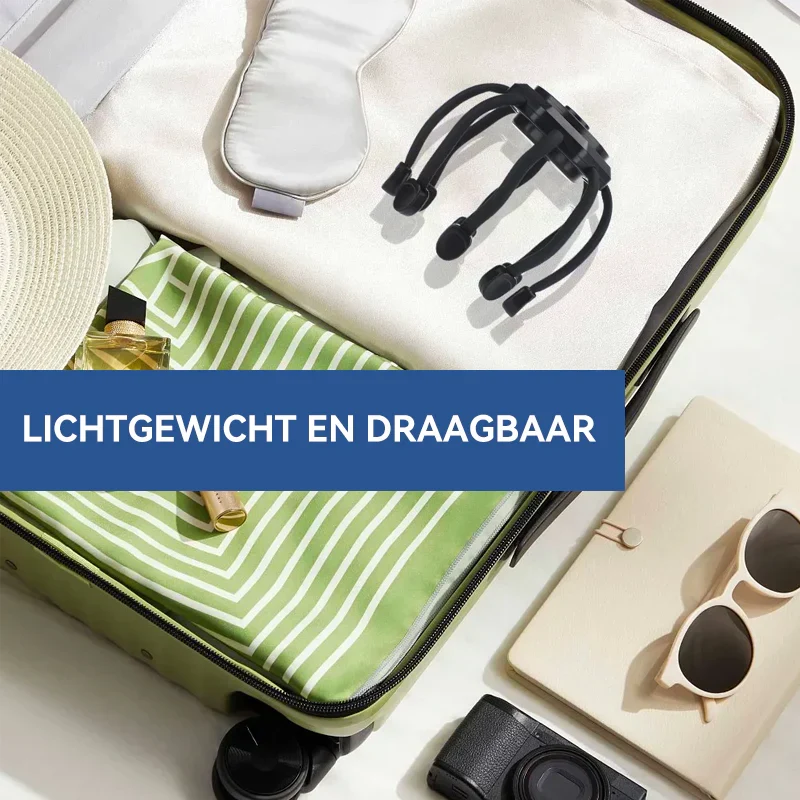 RelaxSphere draagbare hoofdhuidmassager