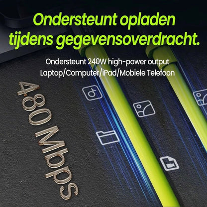 USB-C snellaadkabel 240W