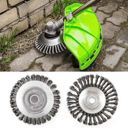 Steelbrush Pro stalen onkruid trimmerkop