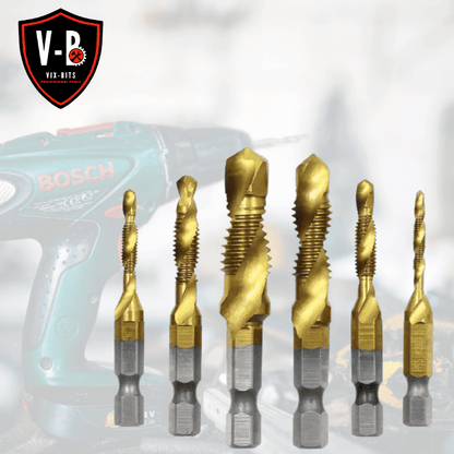 Vix-Bits schroefdraad tapboorset