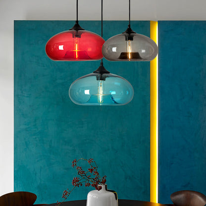 Lumio industriële glazen hanglamp