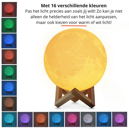 LunaGlow magische maanlamp