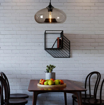 Lumio industriële glazen hanglamp