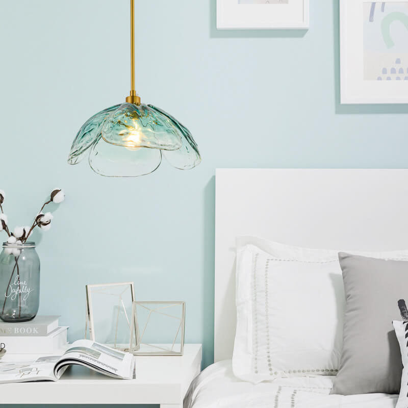 Moderne glazen hanglamp