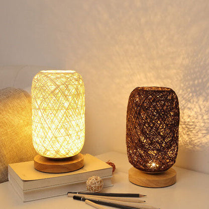 Lumio rotan tafellamp