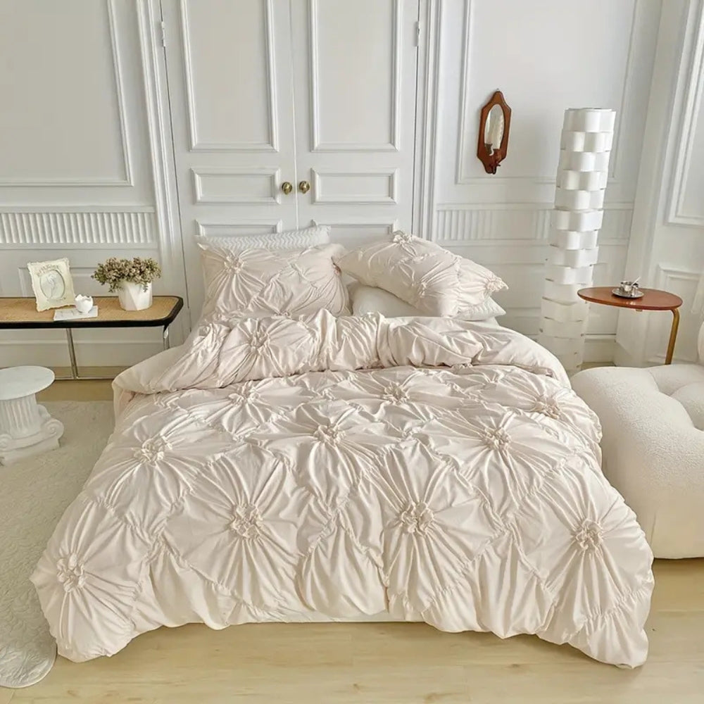 Ruffle Flower Luxe Dekbedovertrekset