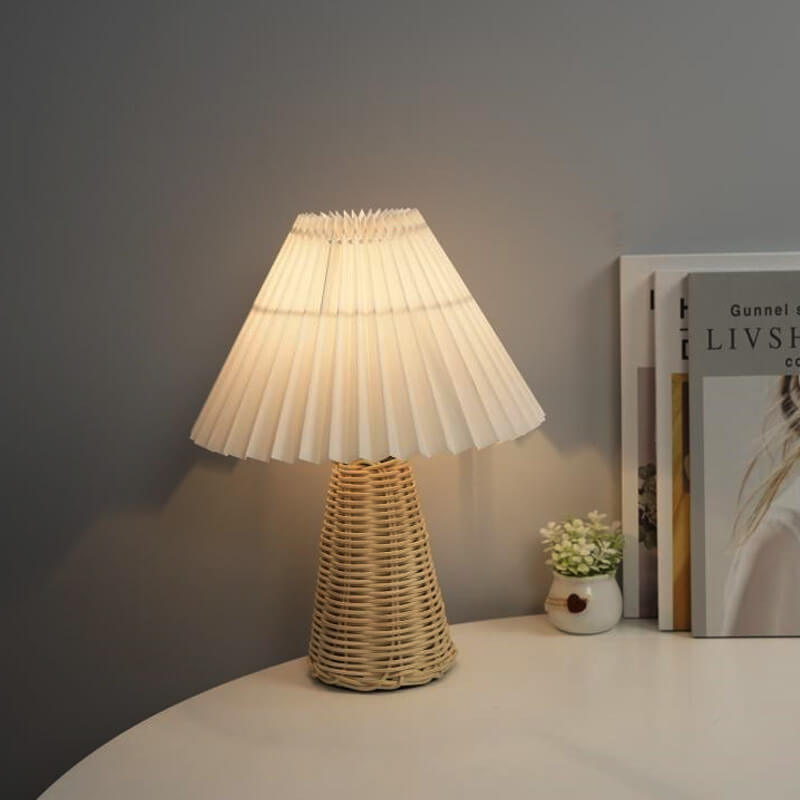 Lumio rattan tafellamp