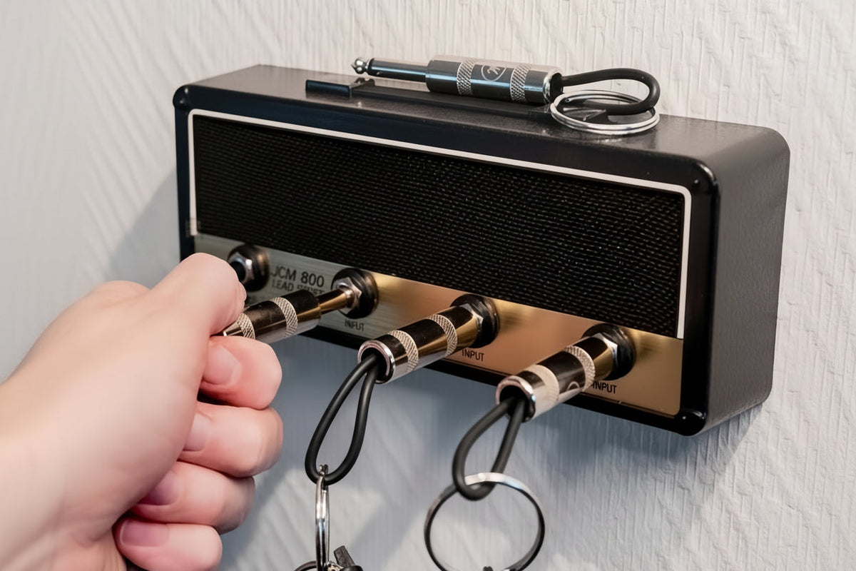AmpKey gitaarversterker sleutelhouder