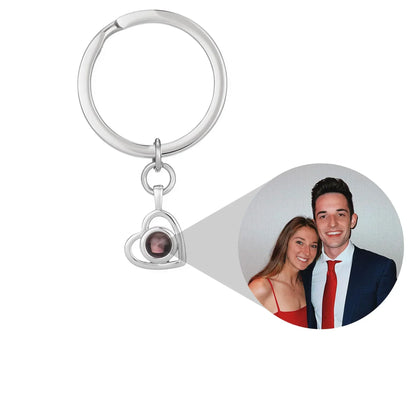 HeartMemoir gepersonaliseerde fotosleutelhanger