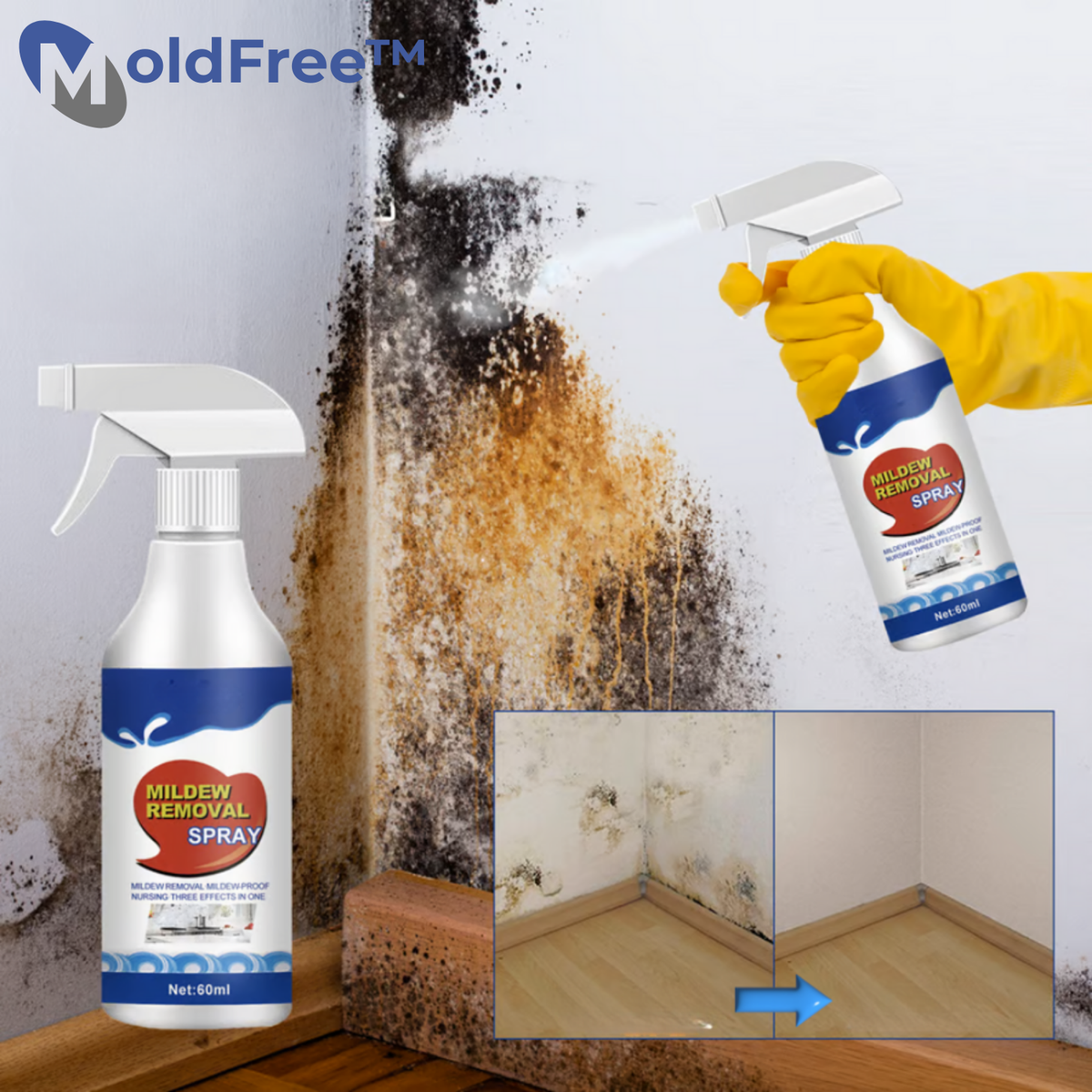MoldFree schimmelverwijderingsspray