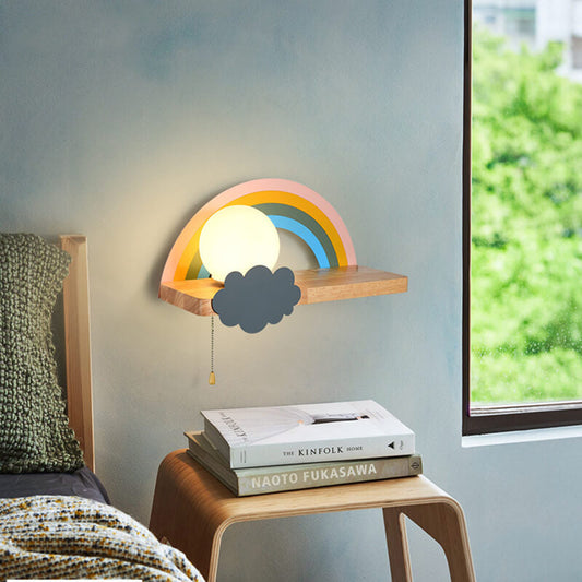Lumio Regenboog glazen wandlamp