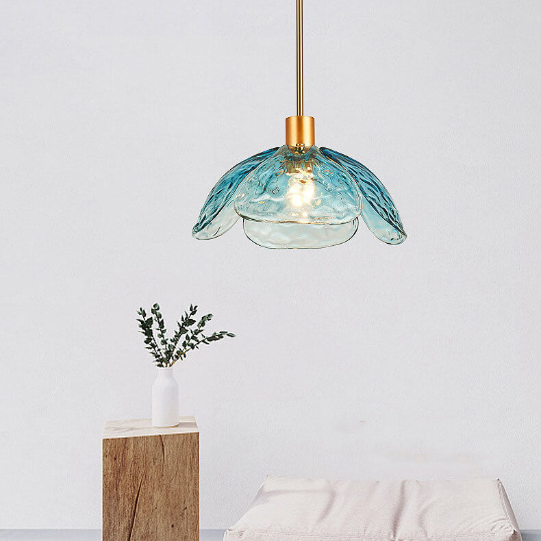 Moderne glazen hanglamp