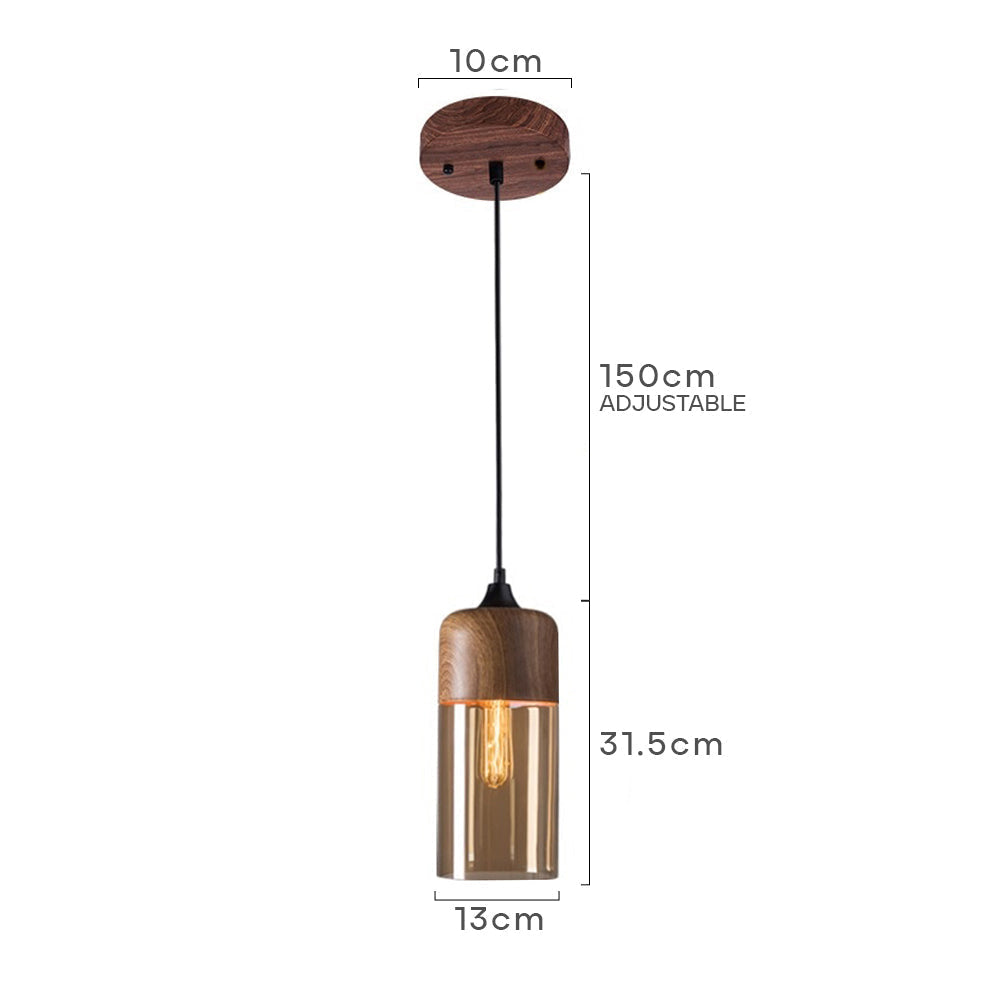 Lumio houten hanglamp