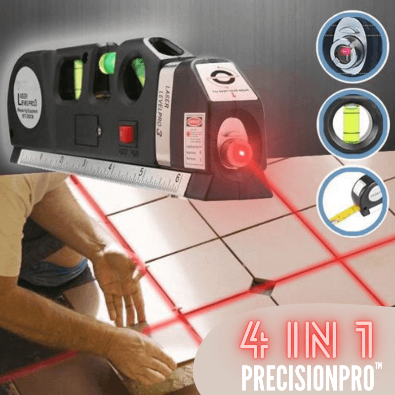 PrecisionPro 4-in-1 laser meetinstrument
