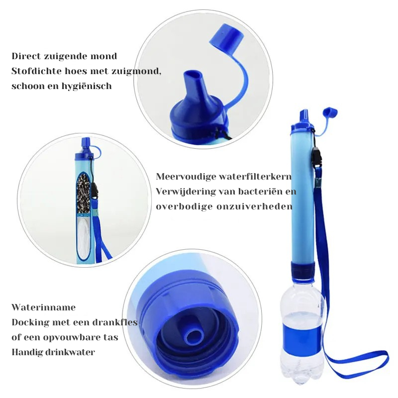 PureFlow Survival draagbaar waterfilter
