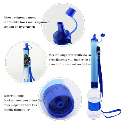 PureFlow Survival draagbaar waterfilter
