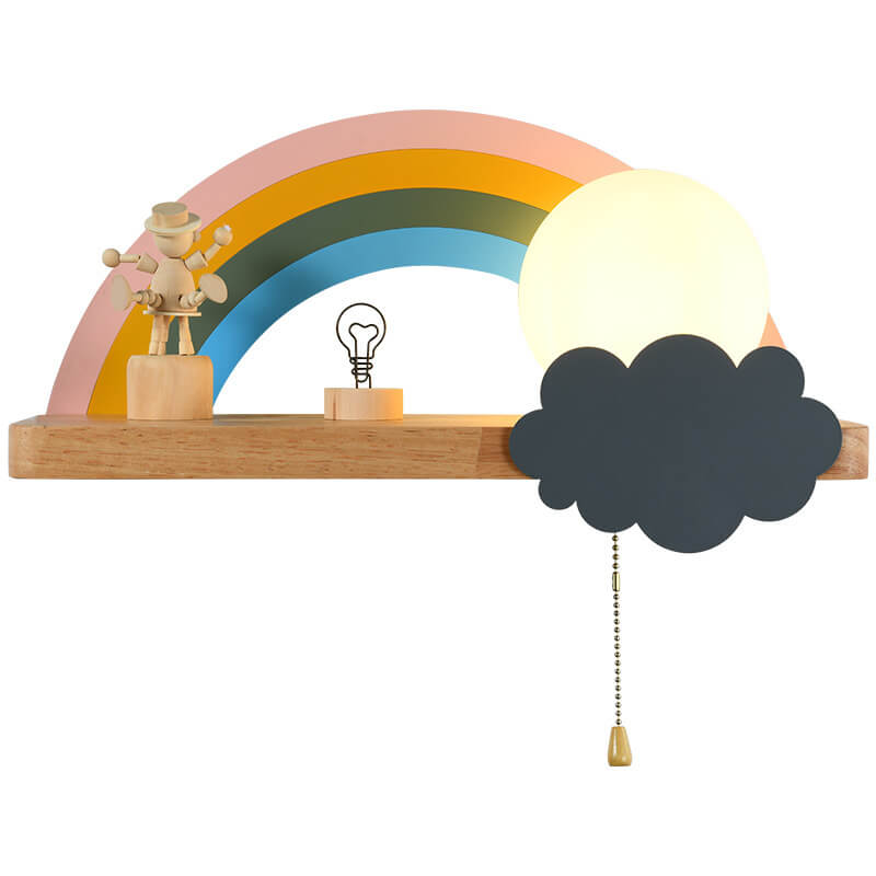 Lumio Regenboog glazen wandlamp