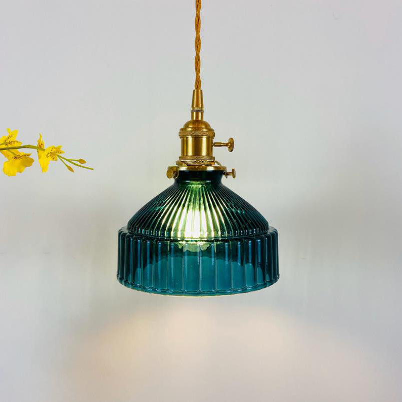 Industriële Glazen Hanglamp