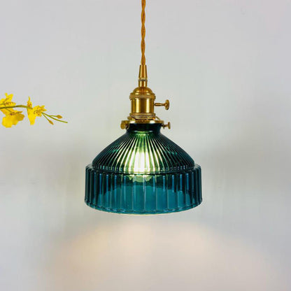 Industriële Glazen Hanglamp