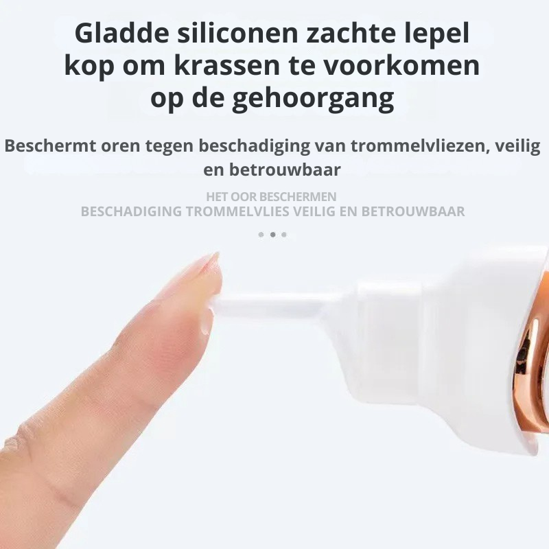 SafeClean Pro elektrische oplaadbare oorreiniger