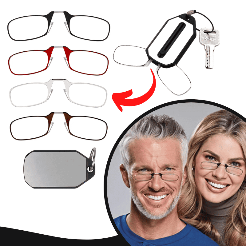 SmartOptics opvouwbare sleutelhanger leesbril