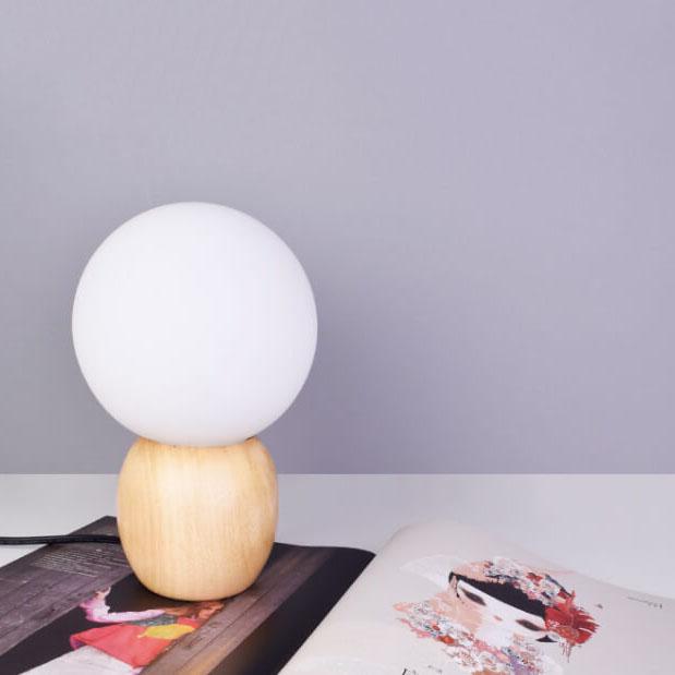 Lumio moderne houten tafellamp