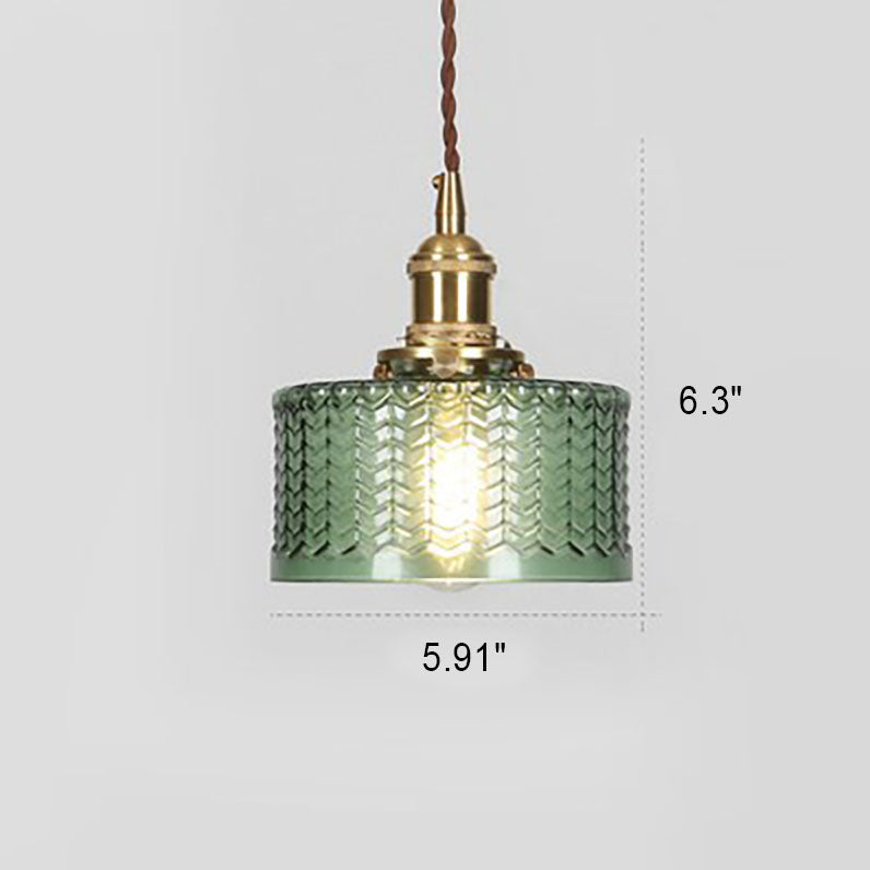 Japanse Glazen LED Hanglamp