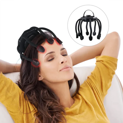 RelaxSphere draagbare hoofdhuidmassager