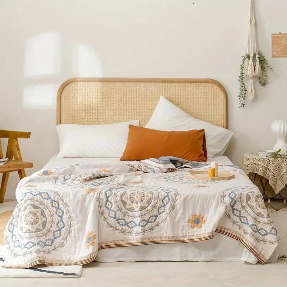 Mandala Boho katoenen plaid deken