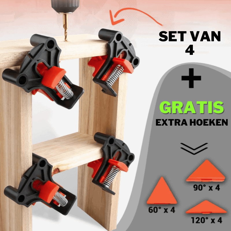 Clamp it hoekklemmen set