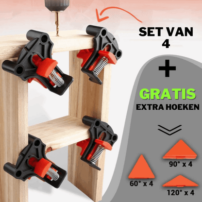 Clamp it hoekklemmen set