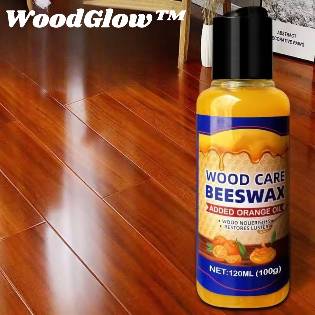 WoodGlow Houtonderhoudsmiddel met Bijenwas 120ml