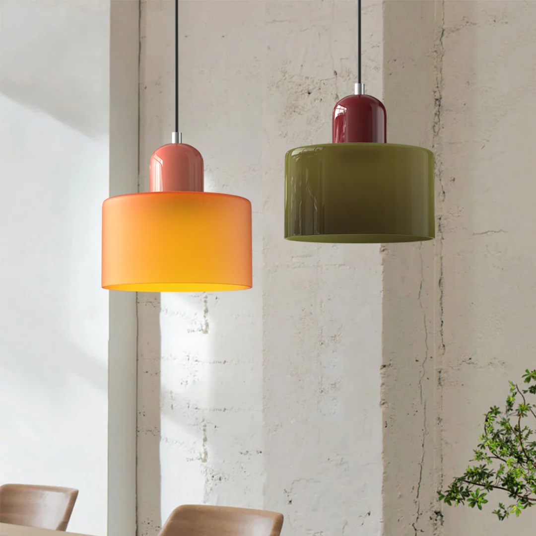 Lumio Retro glazen hanglamp