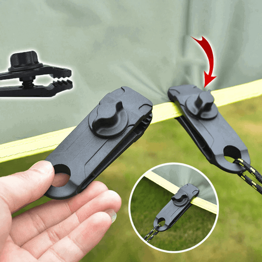 CampSecure handige tentzeil clip set