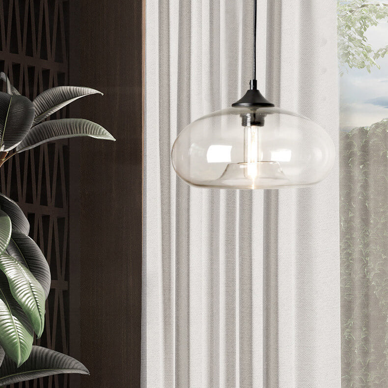 Lumio industriële glazen hanglamp