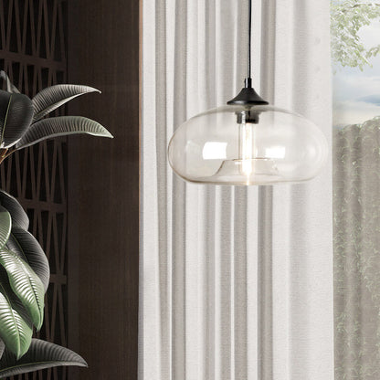 Lumio industriële glazen hanglamp