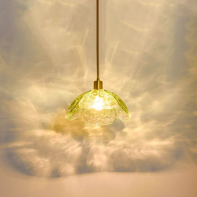 Moderne glazen hanglamp