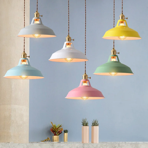 Retro abstracte design hanglamp