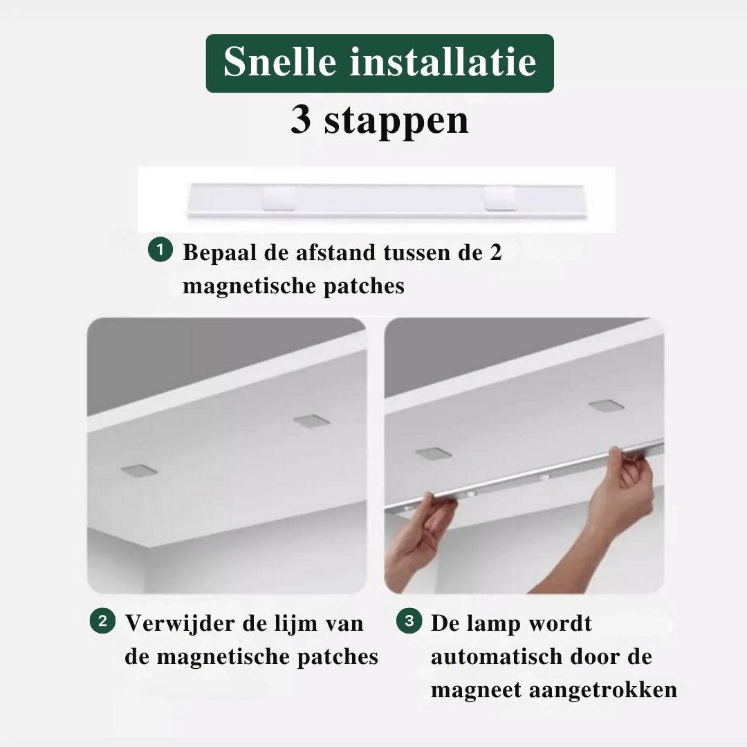 Slimme Draadloze LED-Lamp met Bewegingssensor