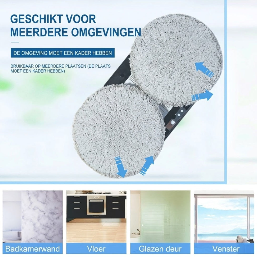 Ramenwasser Robot automatische glasreiniger