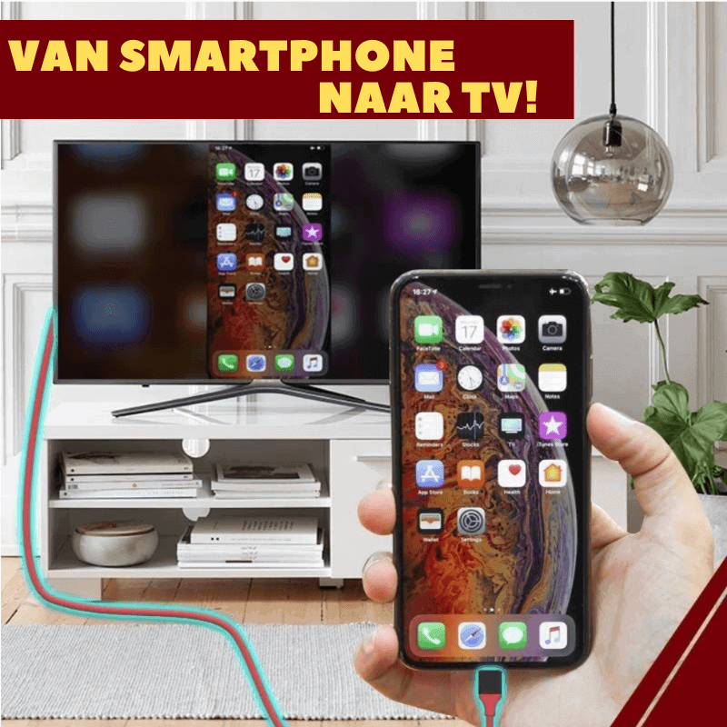LinkUp mobiel naar TV HDMI-kabel
