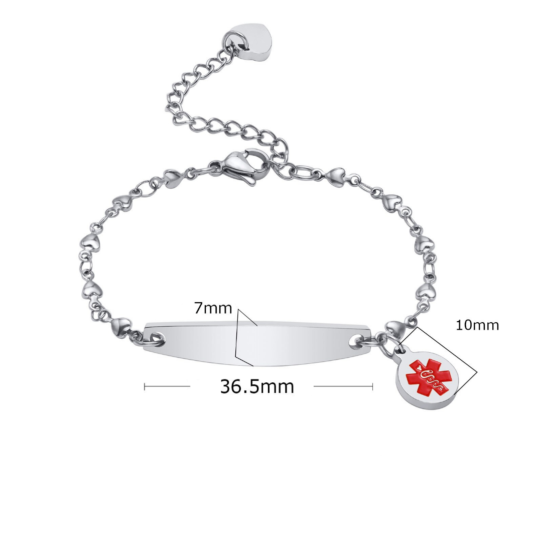 AlertBand gepersonaliseerde medische armband