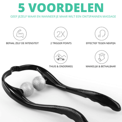 MuscleFix handmatige nekmassager