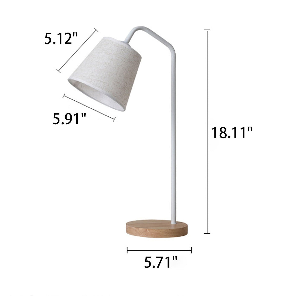 Lumio moderne LED tafellamp